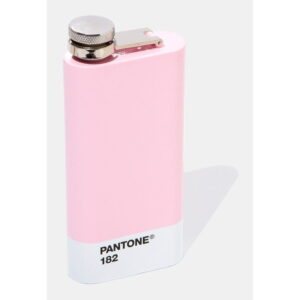 Ružová ploská fľaša Pantone