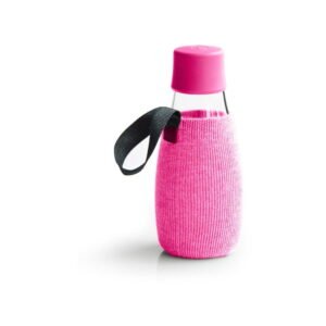 Ružový obal na sklenenú fľašu ReTap s doživotnou zárukou