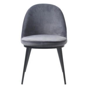 Sivá jedálenská stolička Gain – Unique Furniture