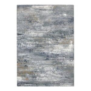 Sivo-modrý koberec Elle Decoration Arty Trappes