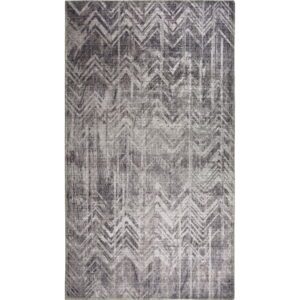 Sivý prateľný koberec 180x120 cm - Vitaus