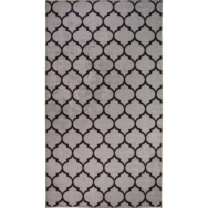 Sivý prateľný koberec 80x50 cm - Vitaus