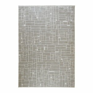 Sivý/béžový koberec 133x195 cm Jaipur – Webtappeti
