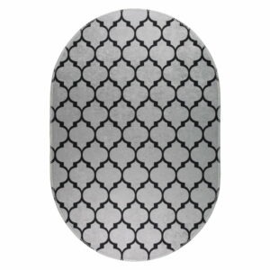 Tmavosivý umývateľný koberec 60x100 cm – Vitaus