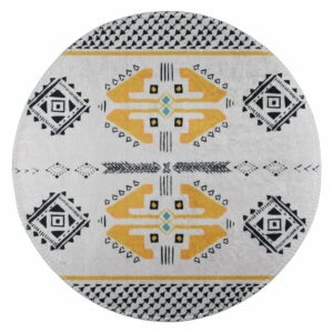 Umývateľný okrúhly koberec ø 80 cm – Vitaus