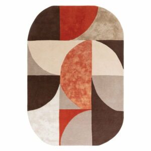 V tehlovej farbe vlnený koberec 160x230 cm Spice – Asiatic Carpets