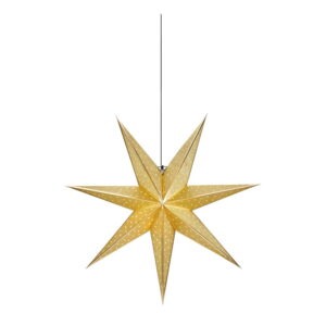 Vianočná závesná dekorácia v zlatej farbe Markslöjd Glitter