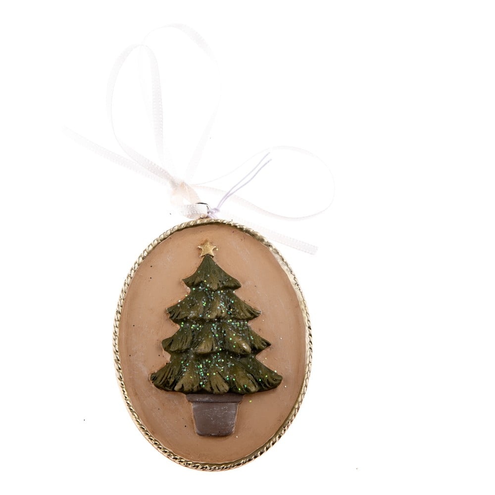 Závesná ozdoba s motívom vianočného stromu Dakls