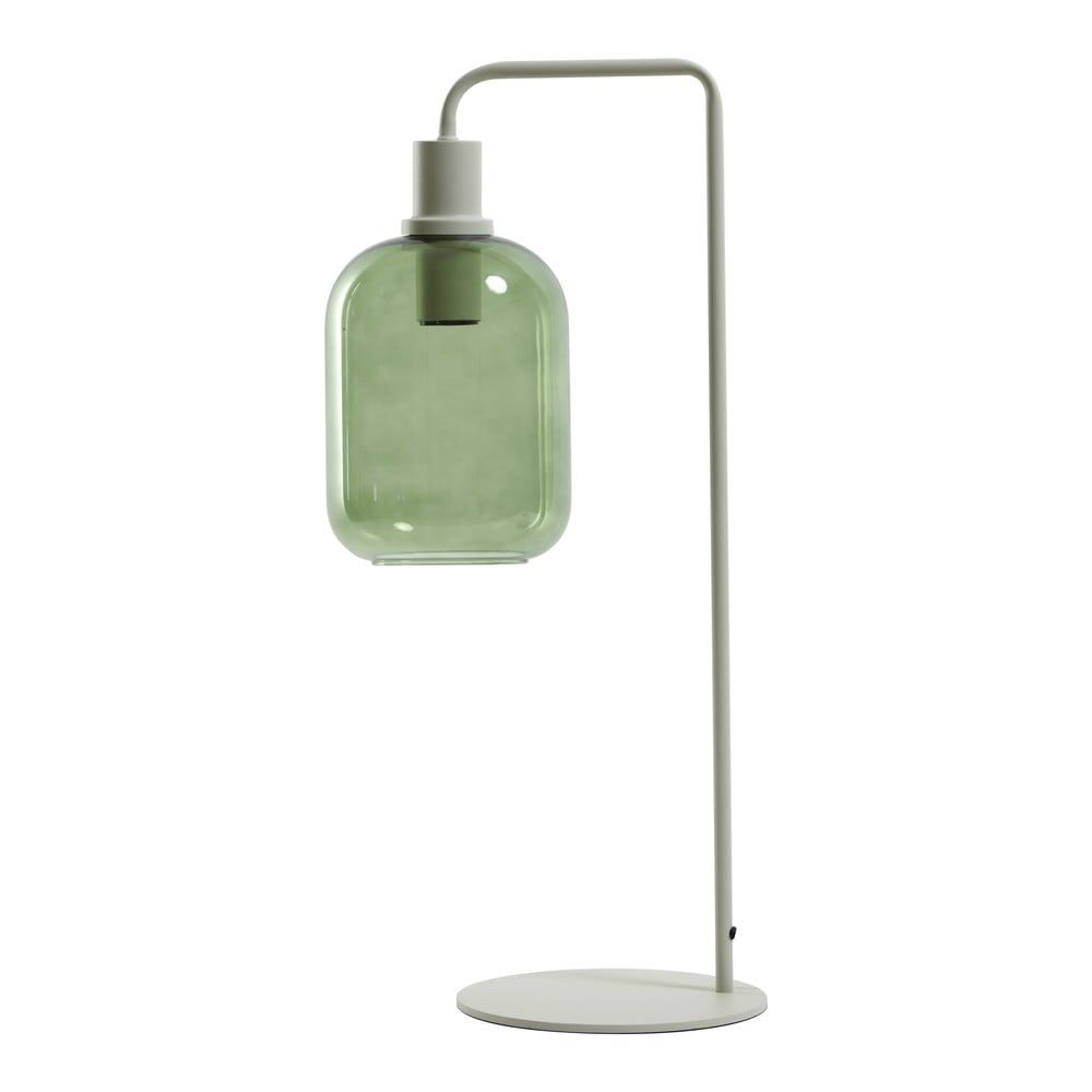 Zelená stolová lampa (výška 60 cm) Lekar - Light & Living