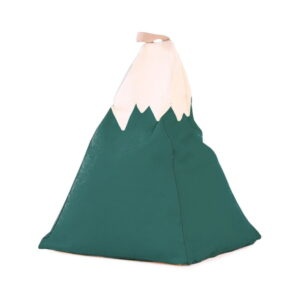 Zeleno-béžový taburet Mountain - Little Nice Things