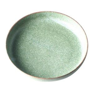 Zelený keramický dezertný tanier MIJ Fade