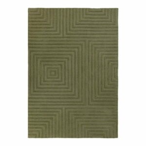 Zelený vlnený koberec Flair Rugs Estela