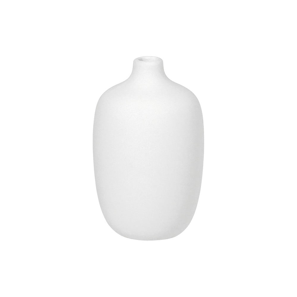 Biela keramická váza Blomus