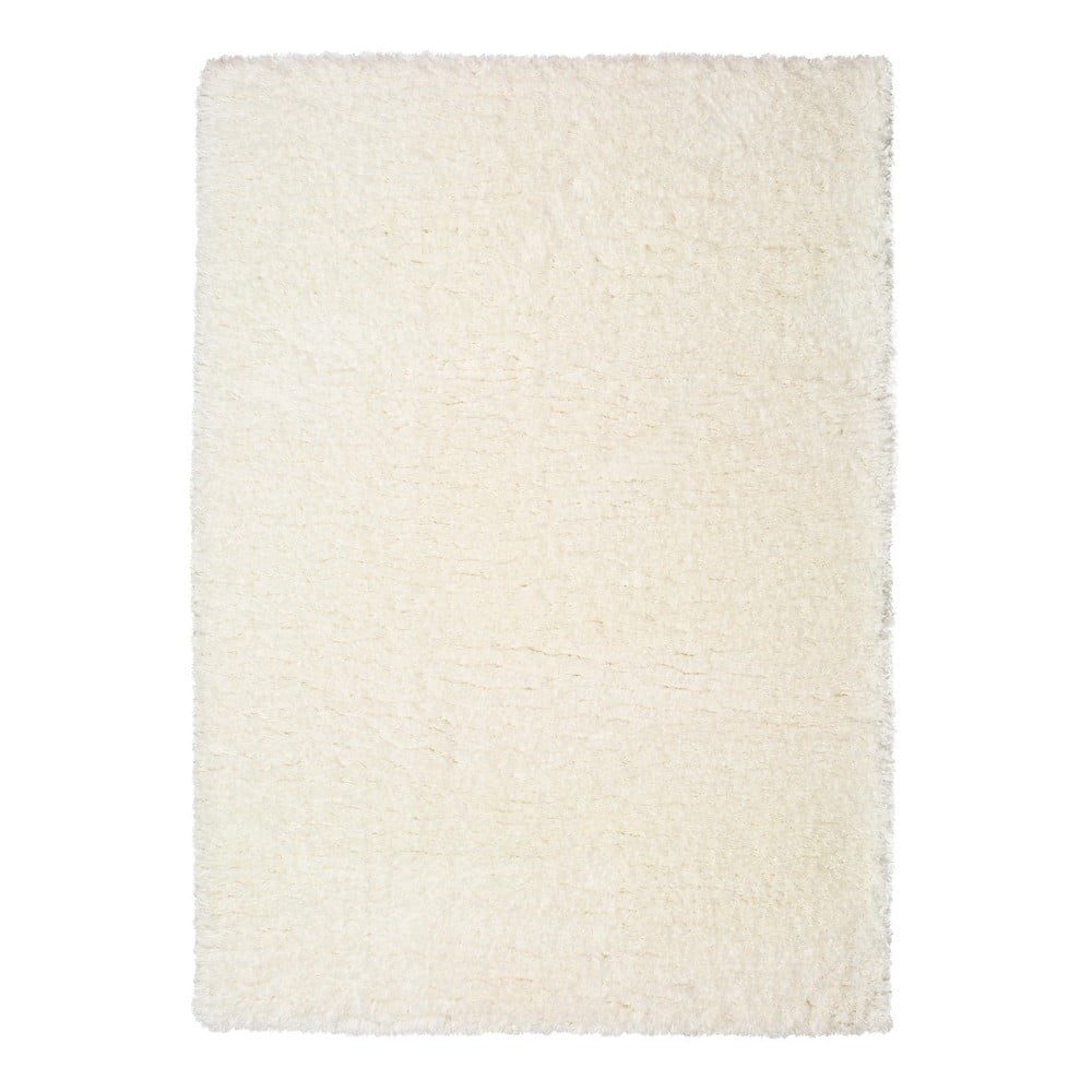 Krémovobiely koberec Universal Liso