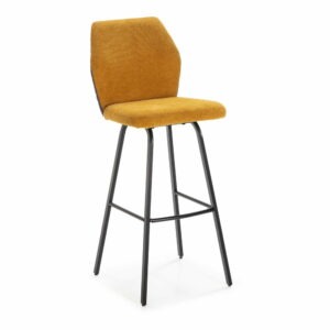 Barové stoličky v horčicovohnedej farbe v súprave 2 ks 75 cm Pol – Marckeric
