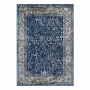 Modro-sivý koberec Floorita Tabriz