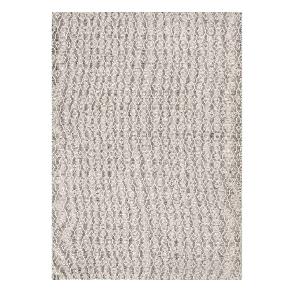 Sivo-béžový vlnený koberec Flair Rugs Dream