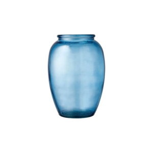 Modrá sklenená váza Bitz Kusintha