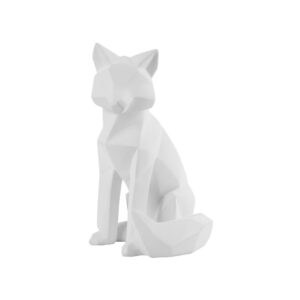 Matne biela soška PT LIVING Origami Fox