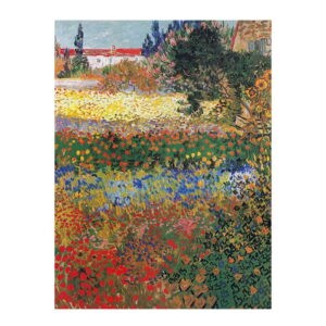 Reprodukcia obrazu Vincent van Gogh - Flower Garden