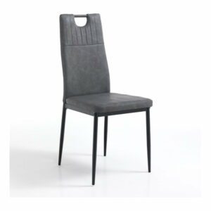 Sivé jedálenské stoličky v súprave 2 ks Axandra - Tomasucci