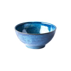 Modrá keramická miska Mij Indigo