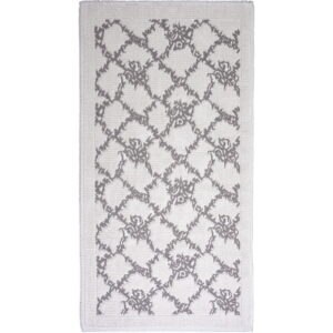 Sivo-béžový bavlnený koberec Vitaus Sarmasik
