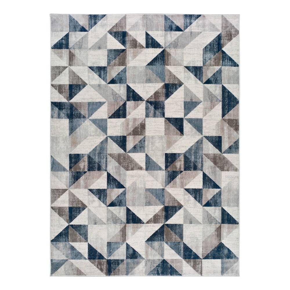 Sivo-modrý koberec Universal Babek Mini