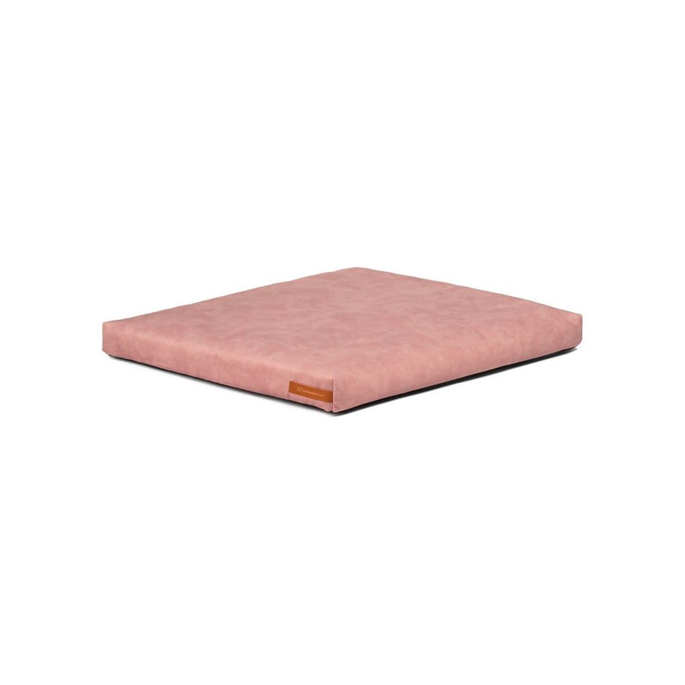 Ružový matrac pre psa z Eko kože 40x50 cm SoftPET Eco S – Rexproduct